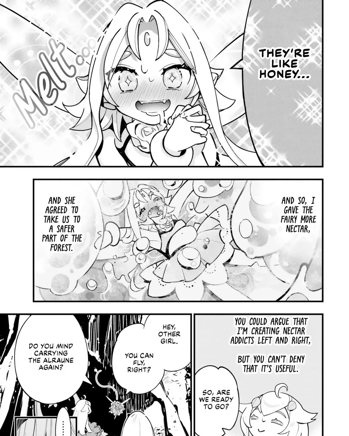 Shokubutsu Monster Musume Nikki ~Seijo datta Watashi ga Uragirareta Hate ni Aruraune ni Tensei Shite Shimatta node, kore kara wa Kougousei wo Shinagara Shizuka ni Shokubutsu Life wo Sugoshimasu~ Chapter 18 page 18