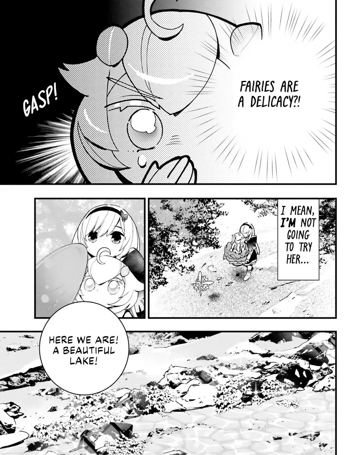 Shokubutsu Monster Musume Nikki ~Seijo datta Watashi ga Uragirareta Hate ni Aruraune ni Tensei Shite Shimatta node, kore kara wa Kougousei wo Shinagara Shizuka ni Shokubutsu Life wo Sugoshimasu~ Chapter 18 page 34