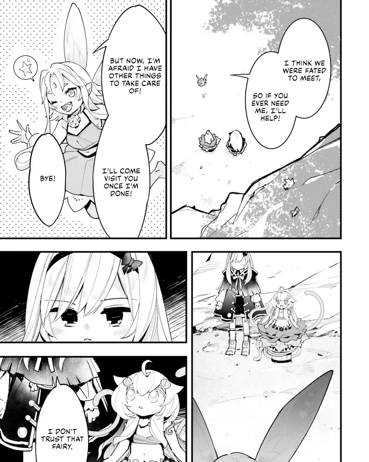 Shokubutsu Monster Musume Nikki ~Seijo datta Watashi ga Uragirareta Hate ni Aruraune ni Tensei Shite Shimatta node, kore kara wa Kougousei wo Shinagara Shizuka ni Shokubutsu Life wo Sugoshimasu~ Chapter 18 page 38