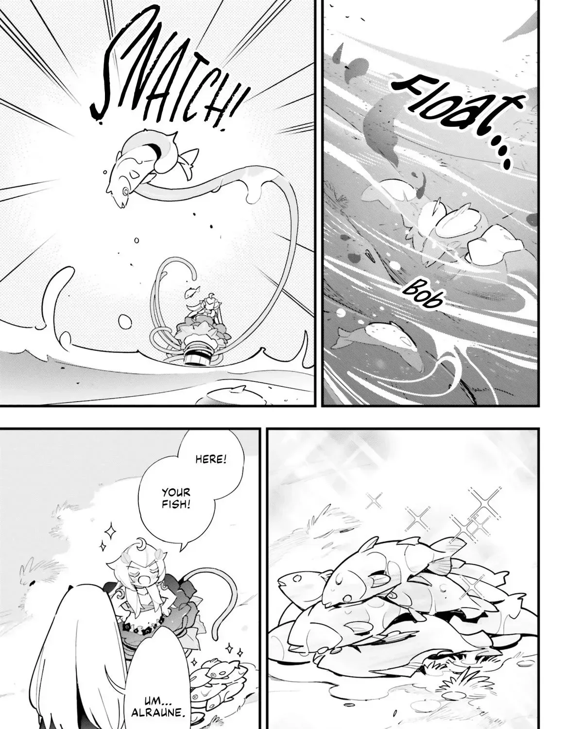 Shokubutsu Monster Musume Nikki ~Seijo datta Watashi ga Uragirareta Hate ni Aruraune ni Tensei Shite Shimatta node, kore kara wa Kougousei wo Shinagara Shizuka ni Shokubutsu Life wo Sugoshimasu~ Chapter 18 page 46