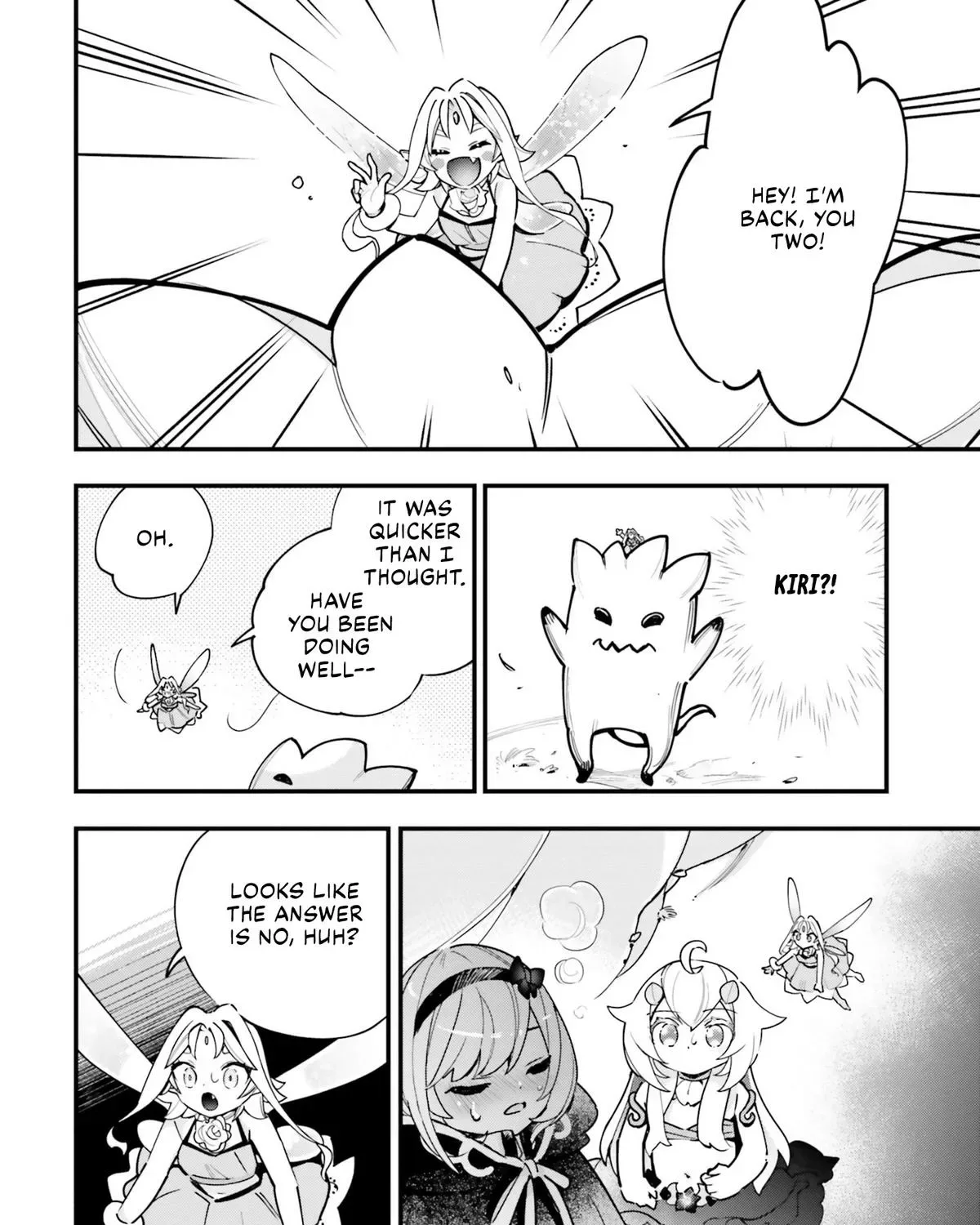 Shokubutsu Monster Musume Nikki ~Seijo datta Watashi ga Uragirareta Hate ni Aruraune ni Tensei Shite Shimatta node, kore kara wa Kougousei wo Shinagara Shizuka ni Shokubutsu Life wo Sugoshimasu~ Chapter 19 page 12
