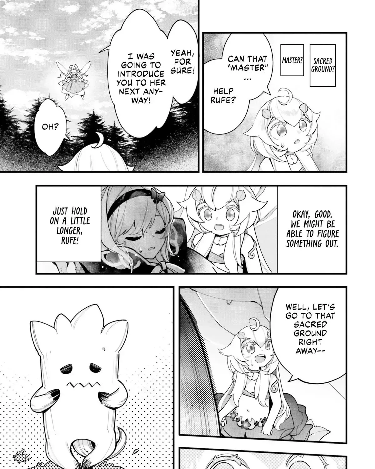 Shokubutsu Monster Musume Nikki ~Seijo datta Watashi ga Uragirareta Hate ni Aruraune ni Tensei Shite Shimatta node, kore kara wa Kougousei wo Shinagara Shizuka ni Shokubutsu Life wo Sugoshimasu~ Chapter 19 page 18
