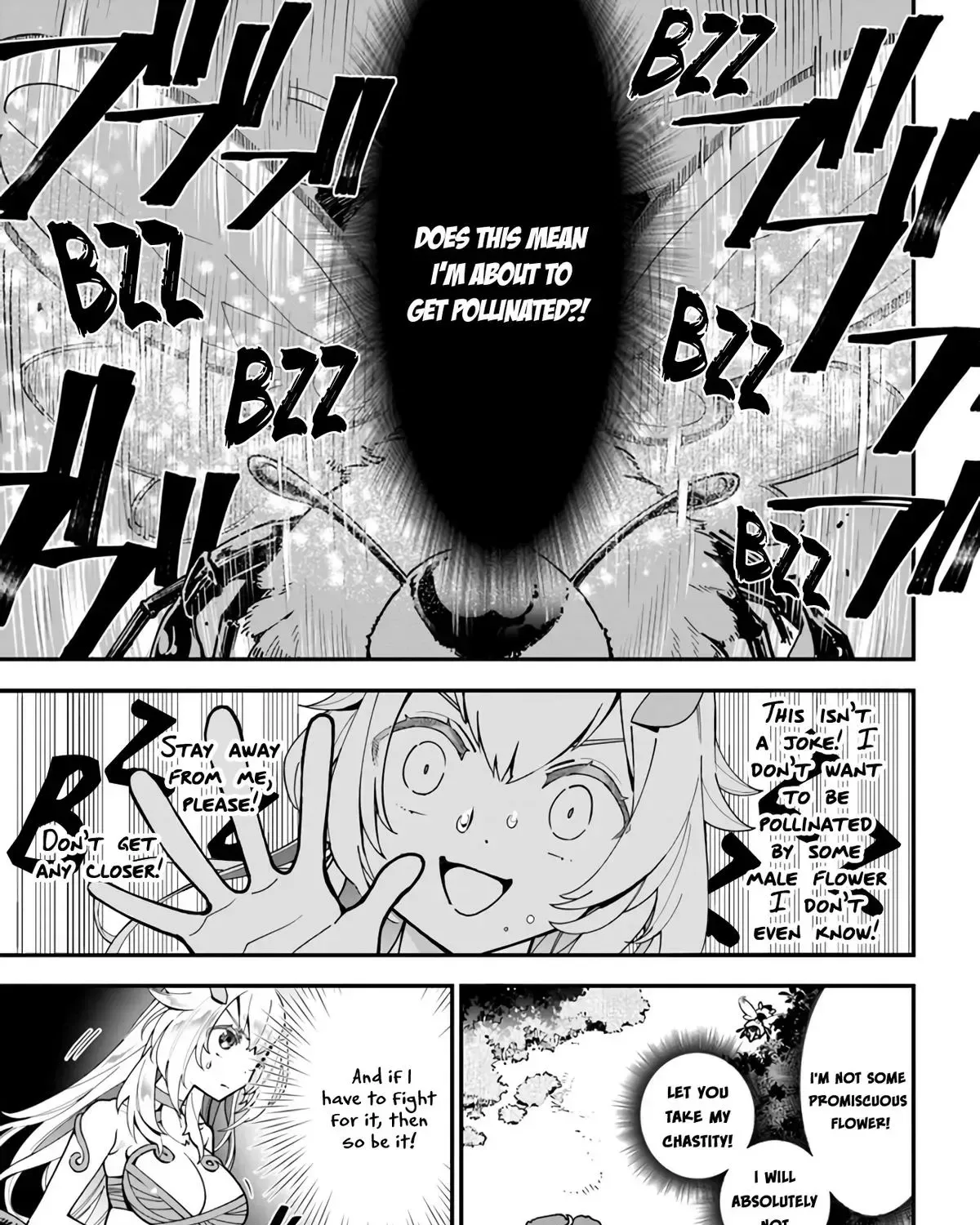 Shokubutsu Monster Musume Nikki ~Seijo datta Watashi ga Uragirareta Hate ni Aruraune ni Tensei Shite Shimatta node, kore kara wa Kougousei wo Shinagara Shizuka ni Shokubutsu Life wo Sugoshimasu~ Chapter 2 page 23
