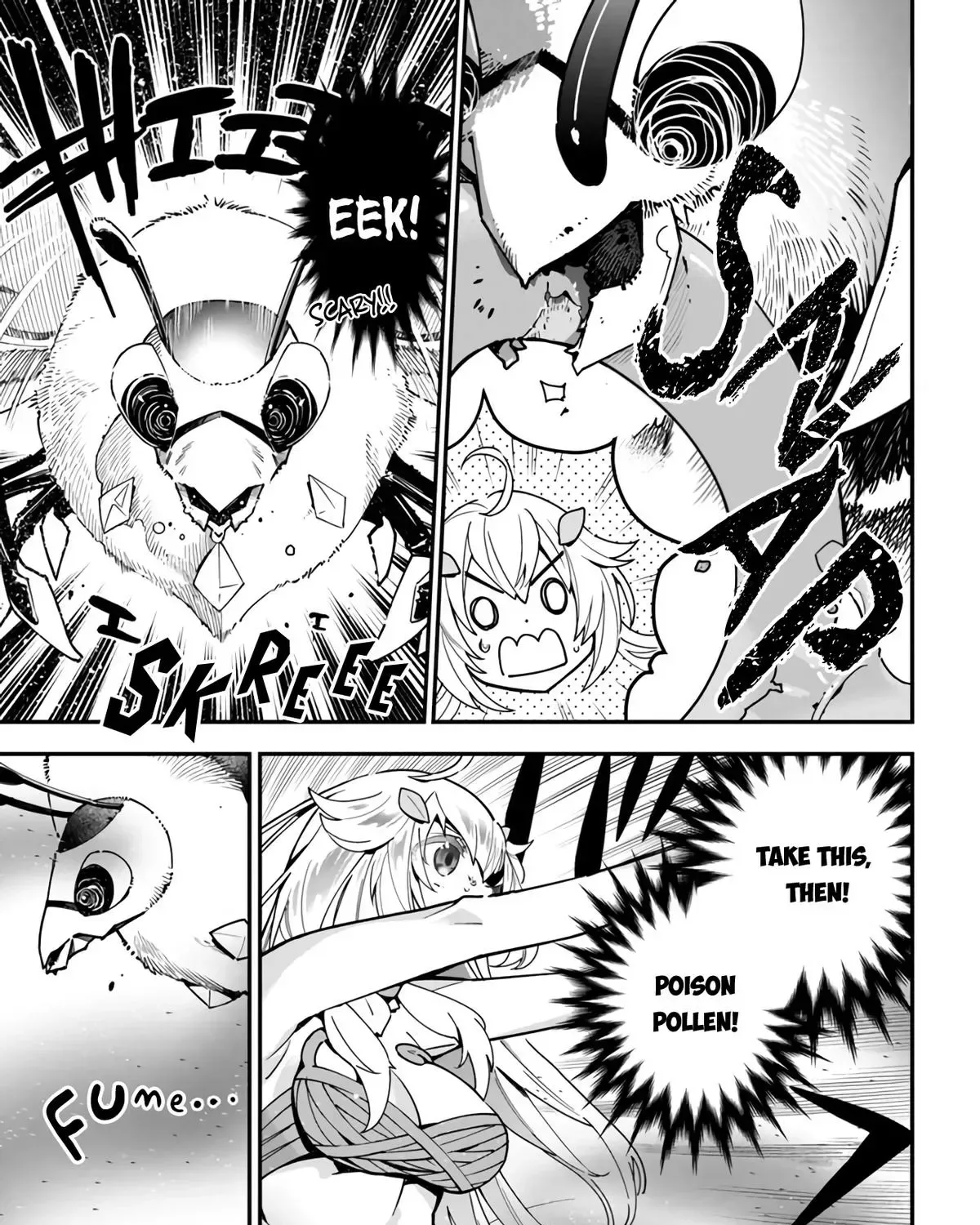 Shokubutsu Monster Musume Nikki ~Seijo datta Watashi ga Uragirareta Hate ni Aruraune ni Tensei Shite Shimatta node, kore kara wa Kougousei wo Shinagara Shizuka ni Shokubutsu Life wo Sugoshimasu~ Chapter 2 page 27