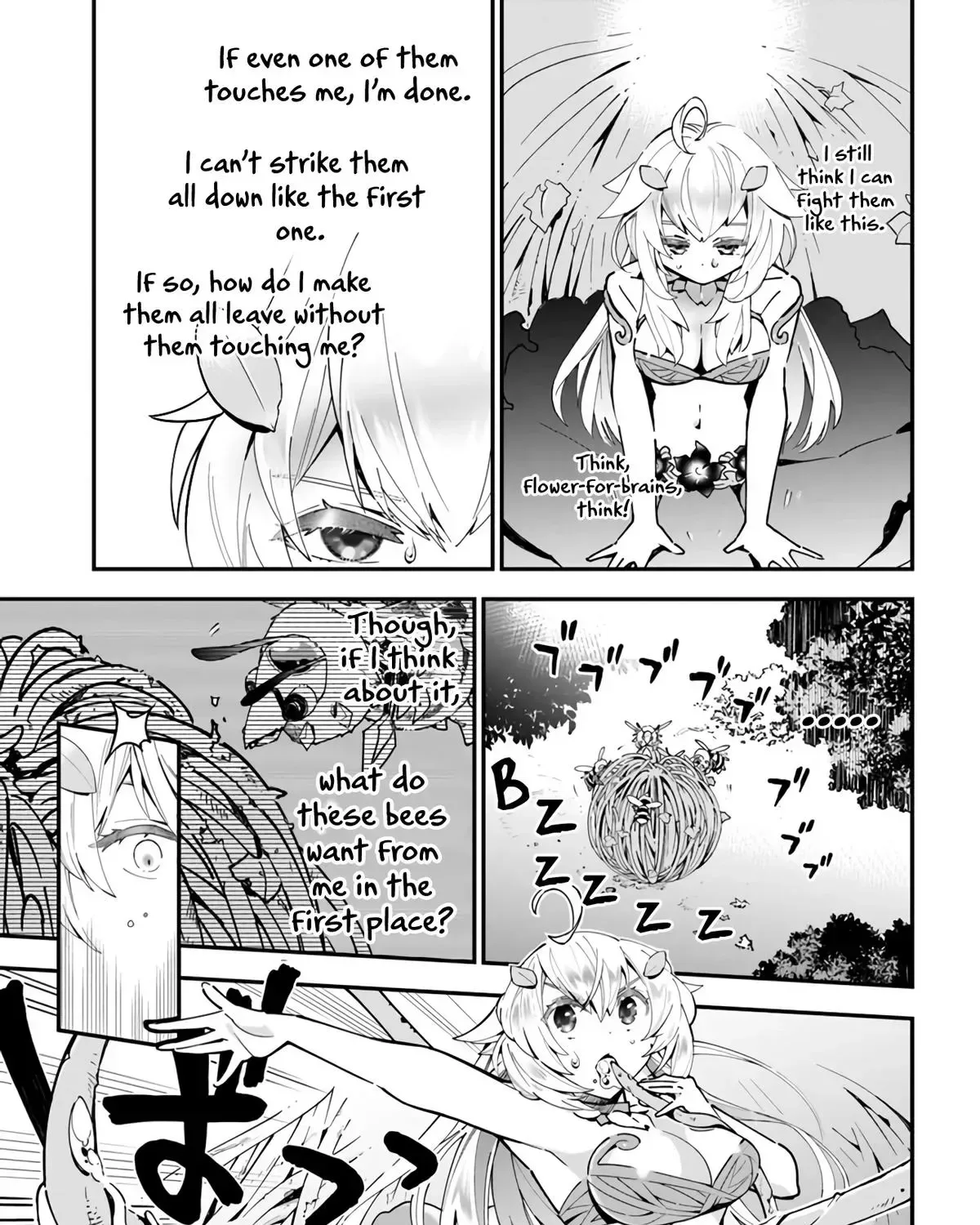 Shokubutsu Monster Musume Nikki ~Seijo datta Watashi ga Uragirareta Hate ni Aruraune ni Tensei Shite Shimatta node, kore kara wa Kougousei wo Shinagara Shizuka ni Shokubutsu Life wo Sugoshimasu~ Chapter 2 page 47