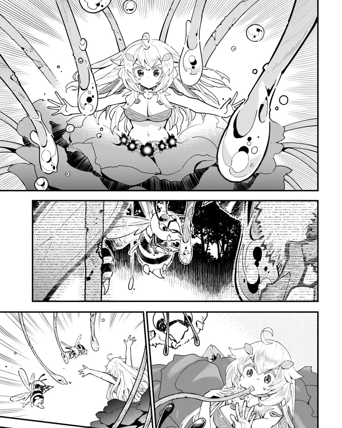 Shokubutsu Monster Musume Nikki ~Seijo datta Watashi ga Uragirareta Hate ni Aruraune ni Tensei Shite Shimatta node, kore kara wa Kougousei wo Shinagara Shizuka ni Shokubutsu Life wo Sugoshimasu~ Chapter 2 page 51