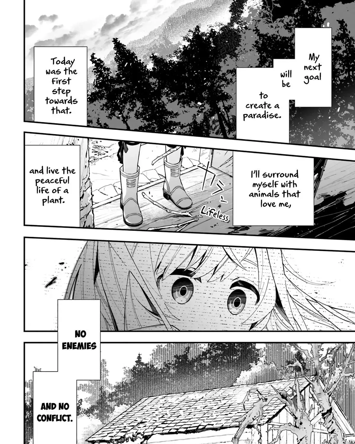 Shokubutsu Monster Musume Nikki ~Seijo datta Watashi ga Uragirareta Hate ni Aruraune ni Tensei Shite Shimatta node, kore kara wa Kougousei wo Shinagara Shizuka ni Shokubutsu Life wo Sugoshimasu~ Chapter 2 page 65