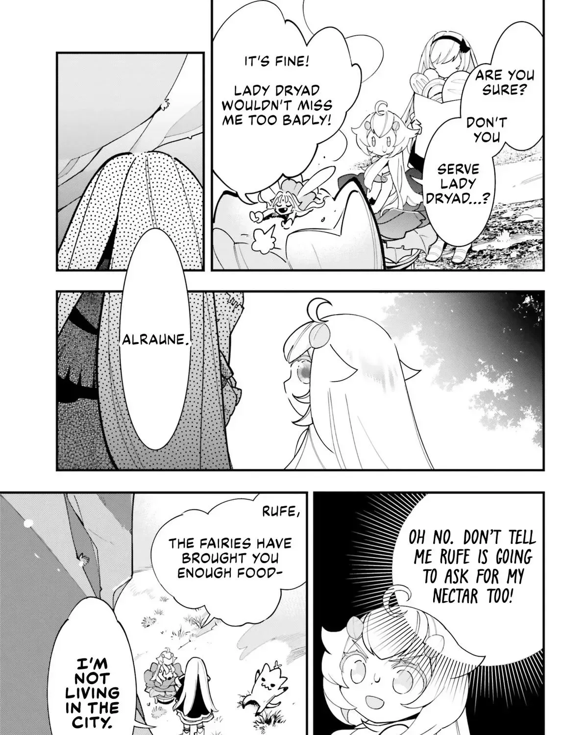 Shokubutsu Monster Musume Nikki ~Seijo datta Watashi ga Uragirareta Hate ni Aruraune ni Tensei Shite Shimatta node, kore kara wa Kougousei wo Shinagara Shizuka ni Shokubutsu Life wo Sugoshimasu~ Chapter 20 page 26