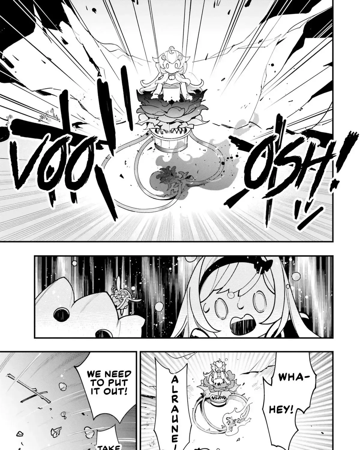 Shokubutsu Monster Musume Nikki ~Seijo datta Watashi ga Uragirareta Hate ni Aruraune ni Tensei Shite Shimatta node, kore kara wa Kougousei wo Shinagara Shizuka ni Shokubutsu Life wo Sugoshimasu~ Chapter 20 page 38