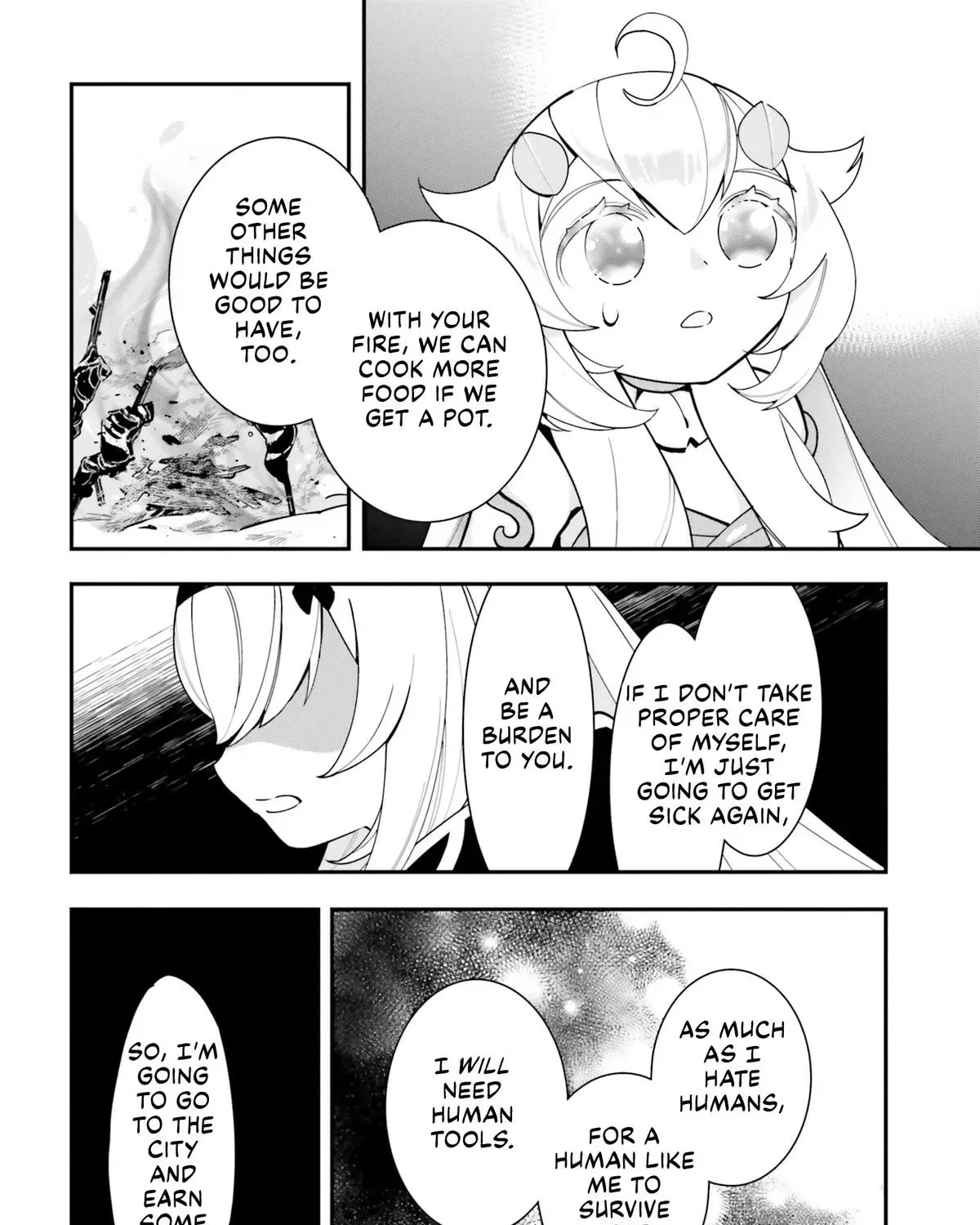 Shokubutsu Monster Musume Nikki ~Seijo datta Watashi ga Uragirareta Hate ni Aruraune ni Tensei Shite Shimatta node, kore kara wa Kougousei wo Shinagara Shizuka ni Shokubutsu Life wo Sugoshimasu~ Chapter 20 page 56