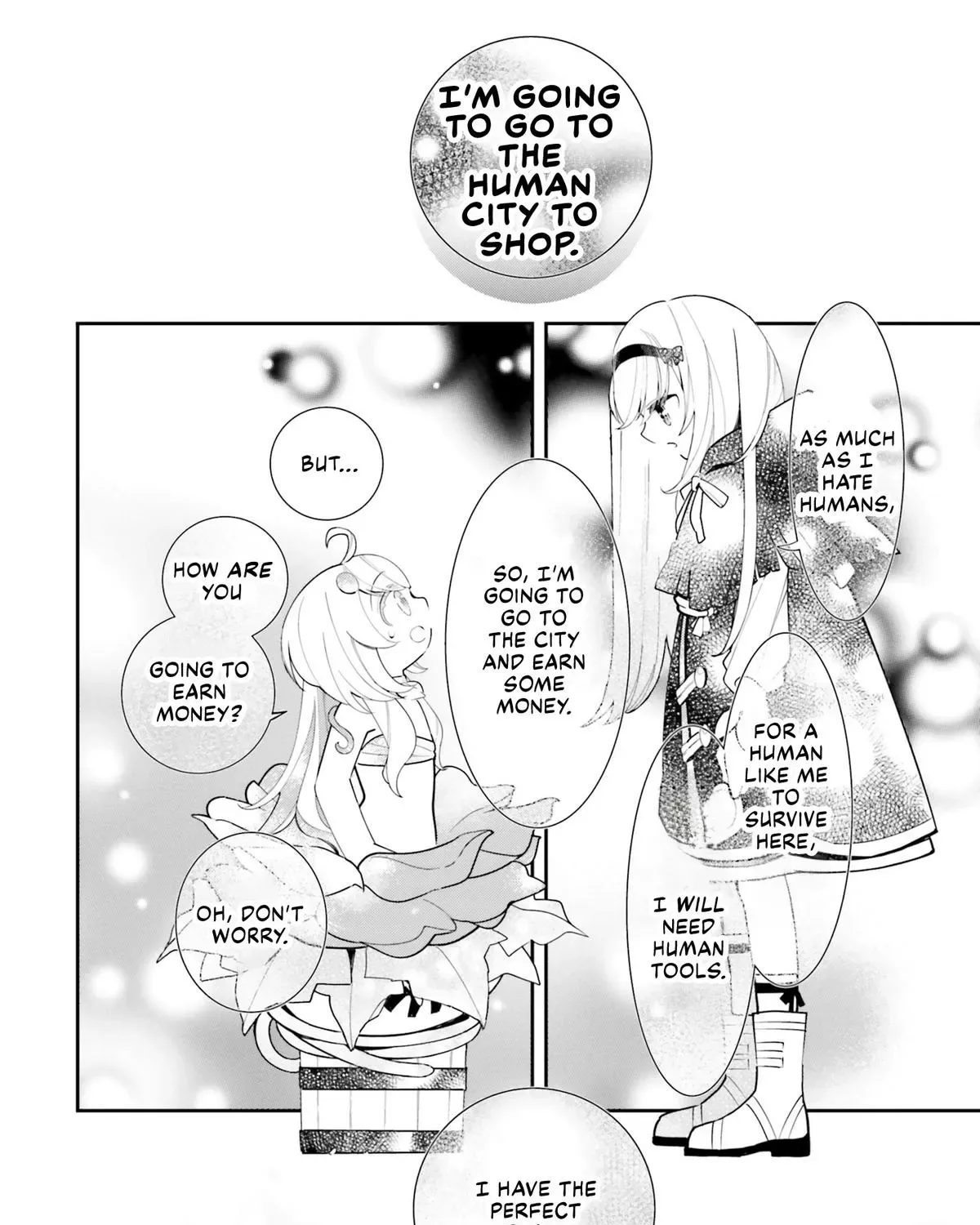Shokubutsu Monster Musume Nikki ~Seijo datta Watashi ga Uragirareta Hate ni Aruraune ni Tensei Shite Shimatta node, kore kara wa Kougousei wo Shinagara Shizuka ni Shokubutsu Life wo Sugoshimasu~ Chapter 21 page 4
