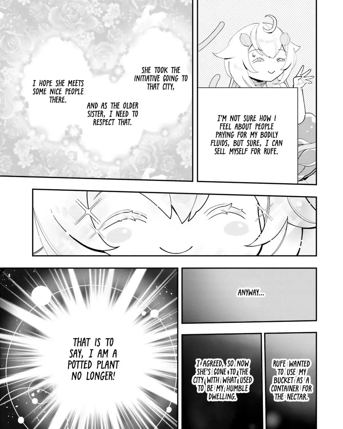Shokubutsu Monster Musume Nikki ~Seijo datta Watashi ga Uragirareta Hate ni Aruraune ni Tensei Shite Shimatta node, kore kara wa Kougousei wo Shinagara Shizuka ni Shokubutsu Life wo Sugoshimasu~ Chapter 21 page 14