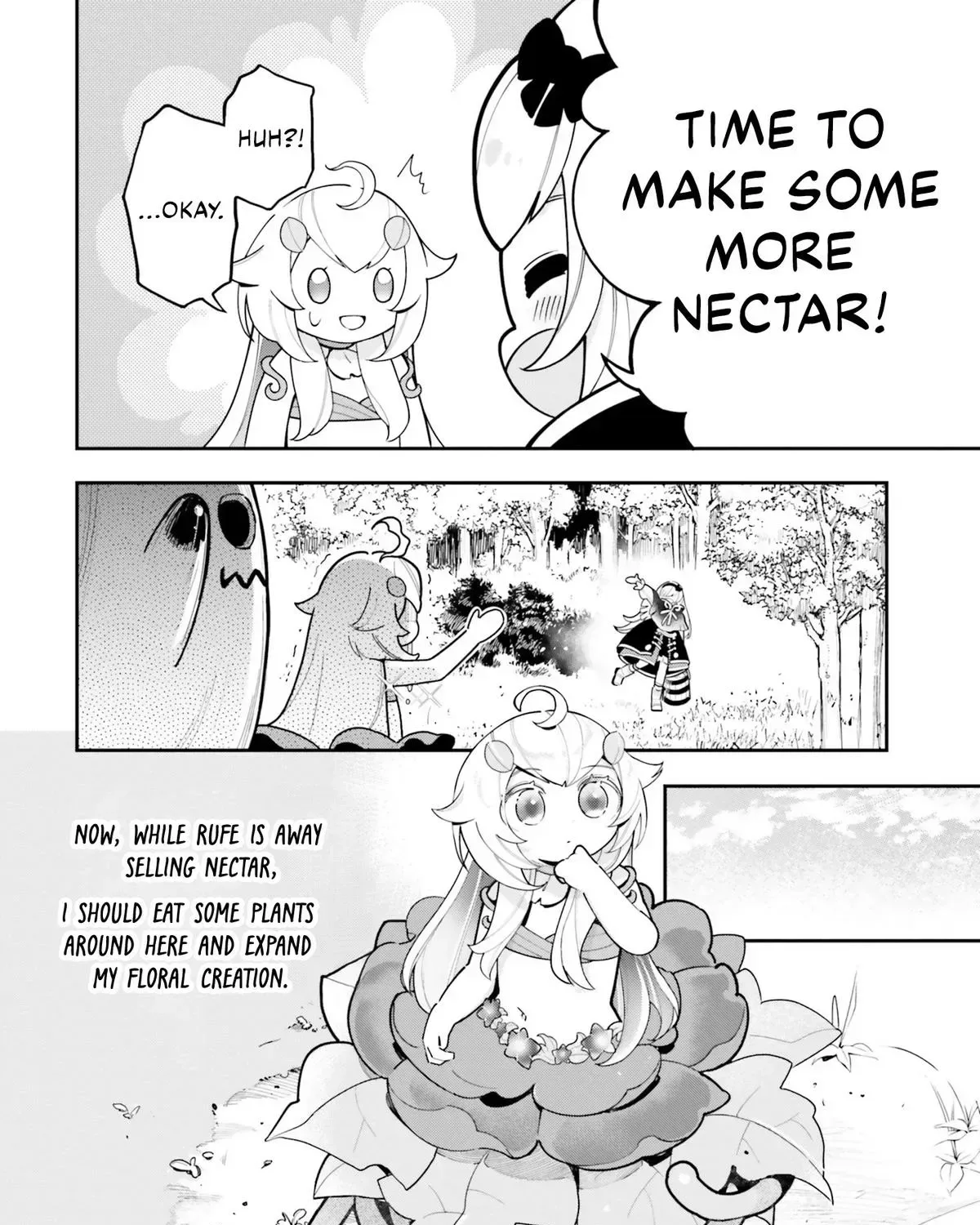 Shokubutsu Monster Musume Nikki ~Seijo datta Watashi ga Uragirareta Hate ni Aruraune ni Tensei Shite Shimatta node, kore kara wa Kougousei wo Shinagara Shizuka ni Shokubutsu Life wo Sugoshimasu~ Chapter 22 page 8
