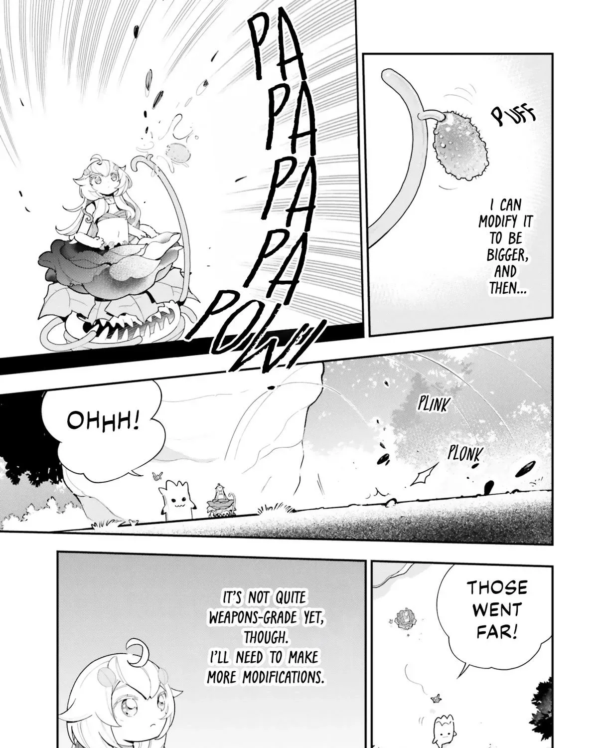 Shokubutsu Monster Musume Nikki ~Seijo datta Watashi ga Uragirareta Hate ni Aruraune ni Tensei Shite Shimatta node, kore kara wa Kougousei wo Shinagara Shizuka ni Shokubutsu Life wo Sugoshimasu~ Chapter 22 page 14