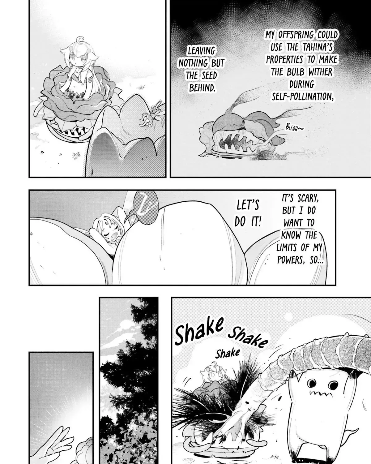 Shokubutsu Monster Musume Nikki ~Seijo datta Watashi ga Uragirareta Hate ni Aruraune ni Tensei Shite Shimatta node, kore kara wa Kougousei wo Shinagara Shizuka ni Shokubutsu Life wo Sugoshimasu~ Chapter 22 page 20