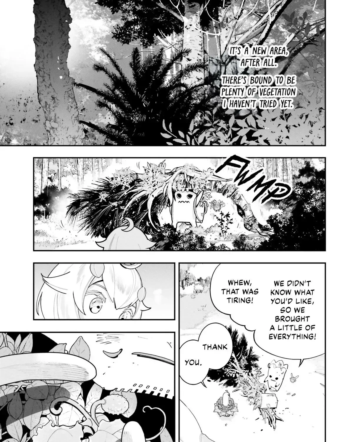 Shokubutsu Monster Musume Nikki ~Seijo datta Watashi ga Uragirareta Hate ni Aruraune ni Tensei Shite Shimatta node, kore kara wa Kougousei wo Shinagara Shizuka ni Shokubutsu Life wo Sugoshimasu~ Chapter 22 page 10