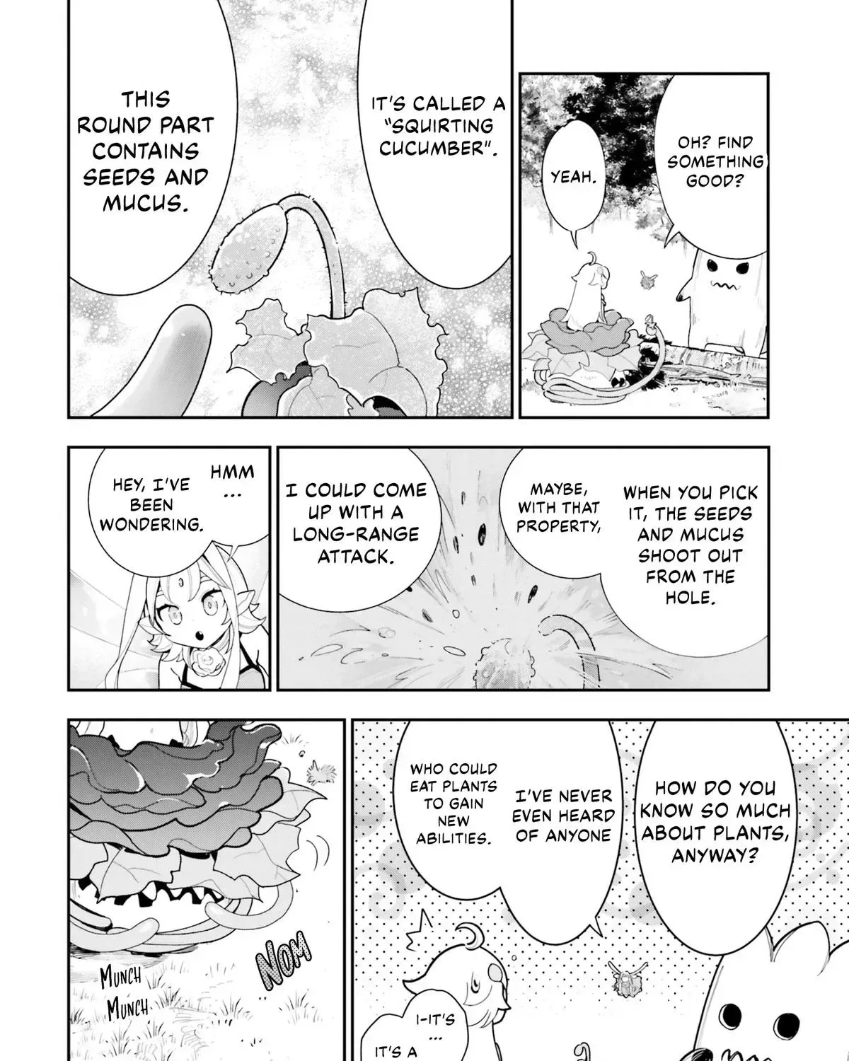 Shokubutsu Monster Musume Nikki ~Seijo datta Watashi ga Uragirareta Hate ni Aruraune ni Tensei Shite Shimatta node, kore kara wa Kougousei wo Shinagara Shizuka ni Shokubutsu Life wo Sugoshimasu~ Chapter 22 page 12
