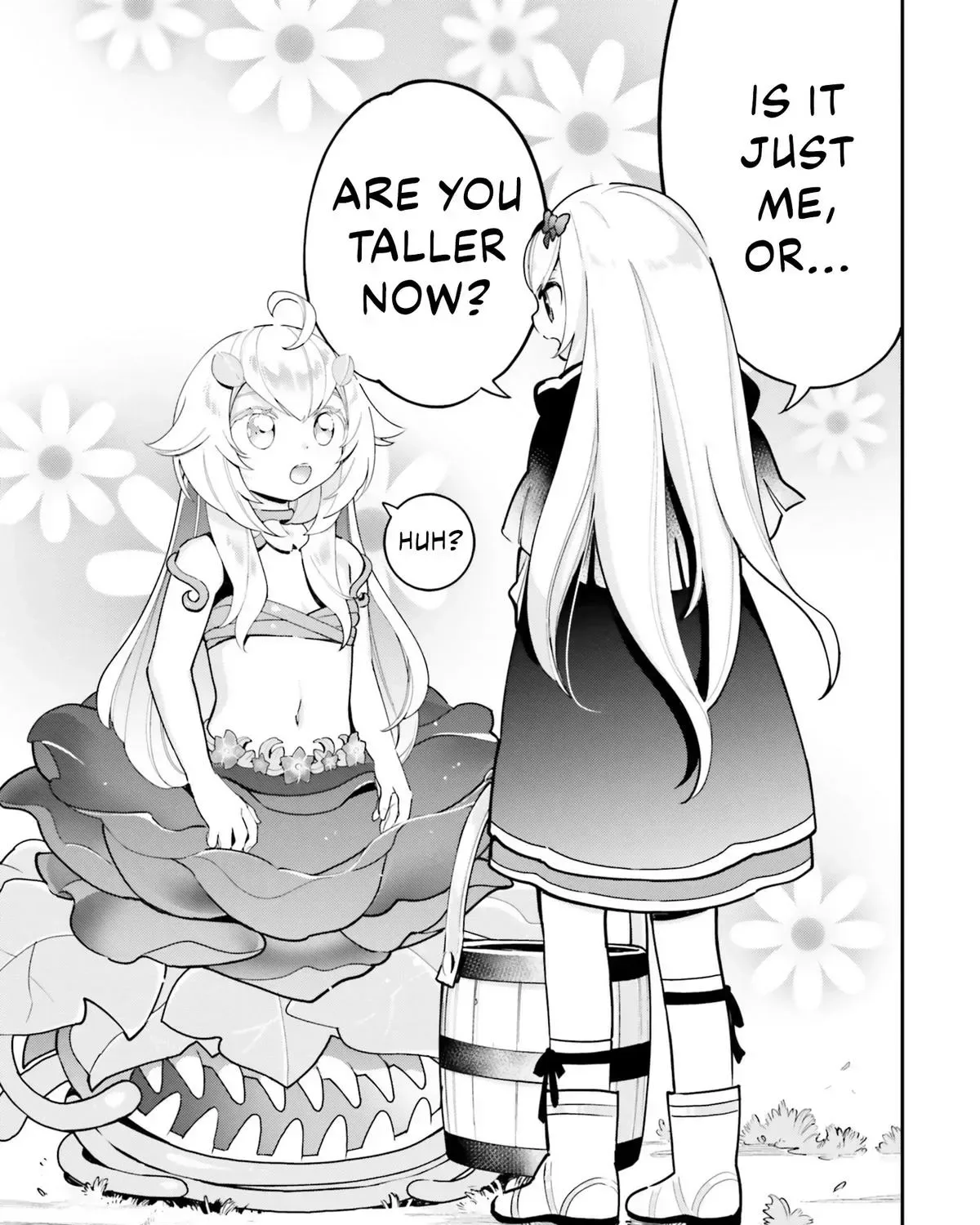 Shokubutsu Monster Musume Nikki ~Seijo datta Watashi ga Uragirareta Hate ni Aruraune ni Tensei Shite Shimatta node, kore kara wa Kougousei wo Shinagara Shizuka ni Shokubutsu Life wo Sugoshimasu~ Chapter 22 page 42