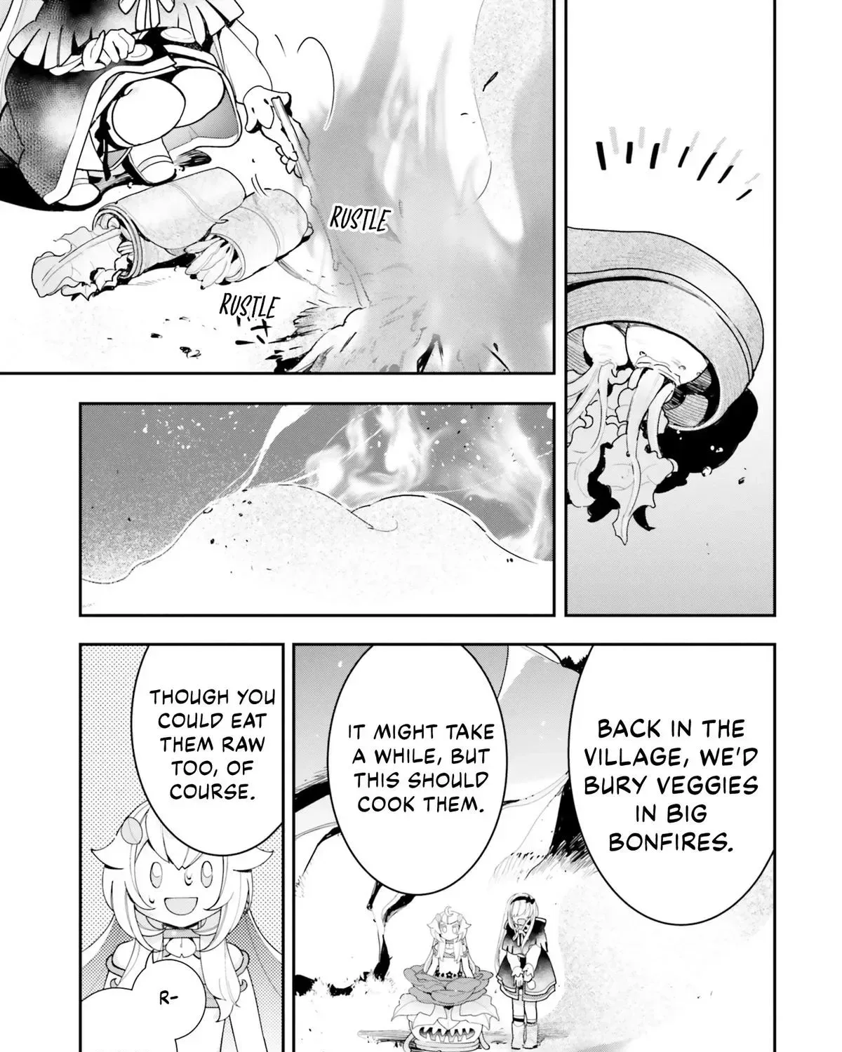 Shokubutsu Monster Musume Nikki ~Seijo datta Watashi ga Uragirareta Hate ni Aruraune ni Tensei Shite Shimatta node, kore kara wa Kougousei wo Shinagara Shizuka ni Shokubutsu Life wo Sugoshimasu~ Chapter 22 page 50