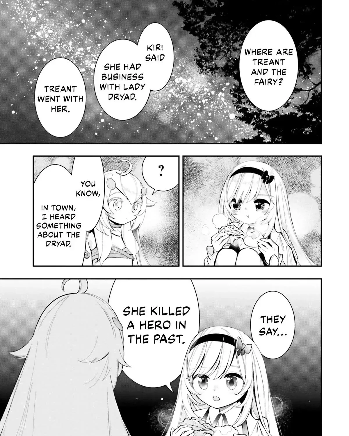 Shokubutsu Monster Musume Nikki ~Seijo datta Watashi ga Uragirareta Hate ni Aruraune ni Tensei Shite Shimatta node, kore kara wa Kougousei wo Shinagara Shizuka ni Shokubutsu Life wo Sugoshimasu~ Chapter 22 page 54