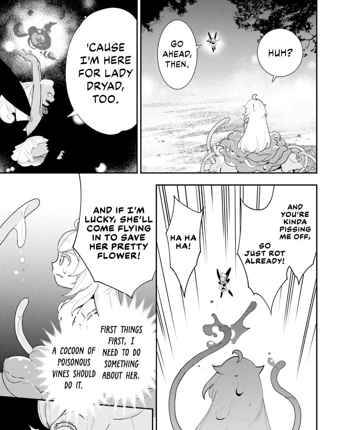 Shokubutsu Monster Musume Nikki ~Seijo datta Watashi ga Uragirareta Hate ni Aruraune ni Tensei Shite Shimatta node, kore kara wa Kougousei wo Shinagara Shizuka ni Shokubutsu Life wo Sugoshimasu~ Chapter 23 page 18