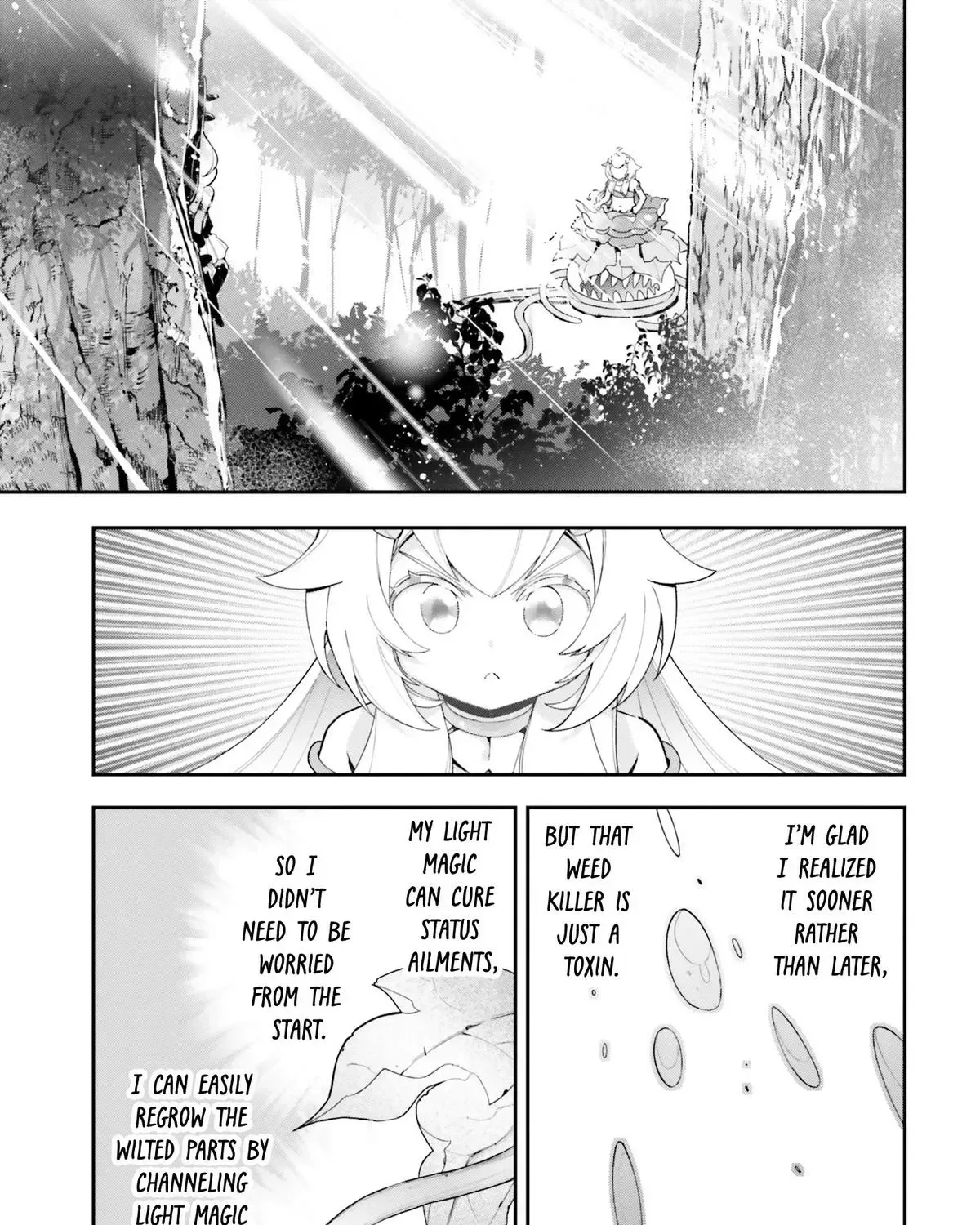Shokubutsu Monster Musume Nikki ~Seijo datta Watashi ga Uragirareta Hate ni Aruraune ni Tensei Shite Shimatta node, kore kara wa Kougousei wo Shinagara Shizuka ni Shokubutsu Life wo Sugoshimasu~ Chapter 23 page 30