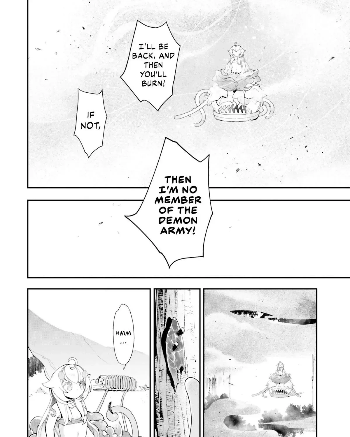 Shokubutsu Monster Musume Nikki ~Seijo datta Watashi ga Uragirareta Hate ni Aruraune ni Tensei Shite Shimatta node, kore kara wa Kougousei wo Shinagara Shizuka ni Shokubutsu Life wo Sugoshimasu~ Chapter 23 page 36
