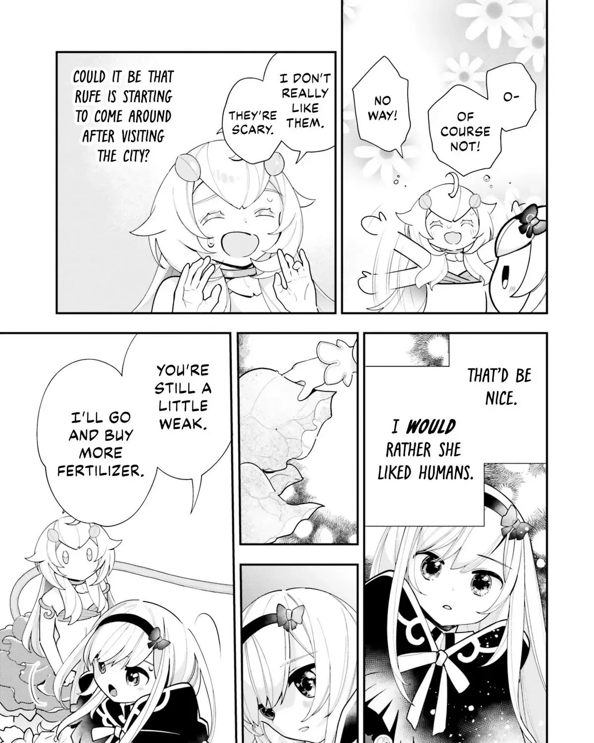 Shokubutsu Monster Musume Nikki ~Seijo datta Watashi ga Uragirareta Hate ni Aruraune ni Tensei Shite Shimatta node, kore kara wa Kougousei wo Shinagara Shizuka ni Shokubutsu Life wo Sugoshimasu~ Chapter 23 page 62