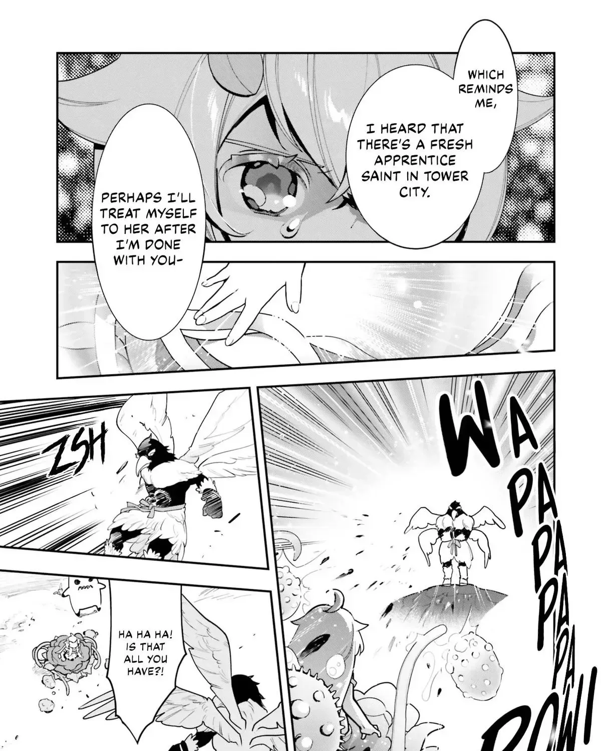Shokubutsu Monster Musume Nikki ~Seijo datta Watashi ga Uragirareta Hate ni Aruraune ni Tensei Shite Shimatta node, kore kara wa Kougousei wo Shinagara Shizuka ni Shokubutsu Life wo Sugoshimasu~ Chapter 25 page 34