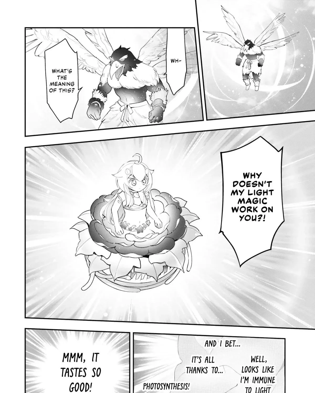Shokubutsu Monster Musume Nikki ~Seijo datta Watashi ga Uragirareta Hate ni Aruraune ni Tensei Shite Shimatta node, kore kara wa Kougousei wo Shinagara Shizuka ni Shokubutsu Life wo Sugoshimasu~ Chapter 25 page 40