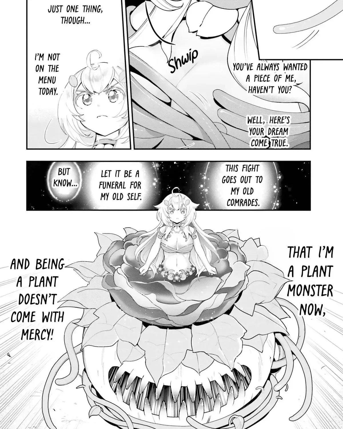 Shokubutsu Monster Musume Nikki ~Seijo datta Watashi ga Uragirareta Hate ni Aruraune ni Tensei Shite Shimatta node, kore kara wa Kougousei wo Shinagara Shizuka ni Shokubutsu Life wo Sugoshimasu~ Chapter 25 page 62