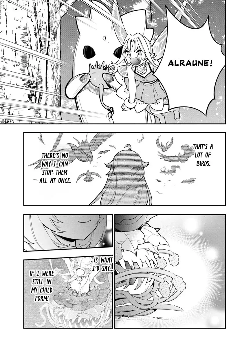 Shokubutsu Monster Musume Nikki ~Seijo datta Watashi ga Uragirareta Hate ni Aruraune ni Tensei Shite Shimatta node, kore kara wa Kougousei wo Shinagara Shizuka ni Shokubutsu Life wo Sugoshimasu~ Chapter 26 page 11
