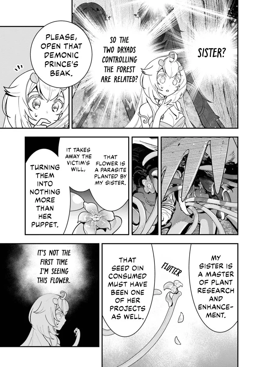 Shokubutsu Monster Musume Nikki ~Seijo datta Watashi ga Uragirareta Hate ni Aruraune ni Tensei Shite Shimatta node, kore kara wa Kougousei wo Shinagara Shizuka ni Shokubutsu Life wo Sugoshimasu~ Chapter 27 page 8