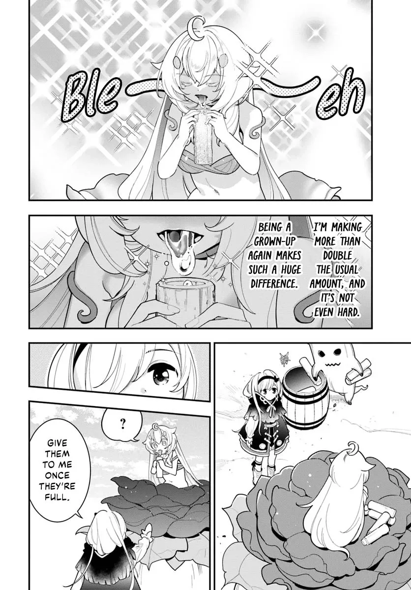Shokubutsu Monster Musume Nikki ~Seijo datta Watashi ga Uragirareta Hate ni Aruraune ni Tensei Shite Shimatta node, kore kara wa Kougousei wo Shinagara Shizuka ni Shokubutsu Life wo Sugoshimasu~ Chapter 27 page 18