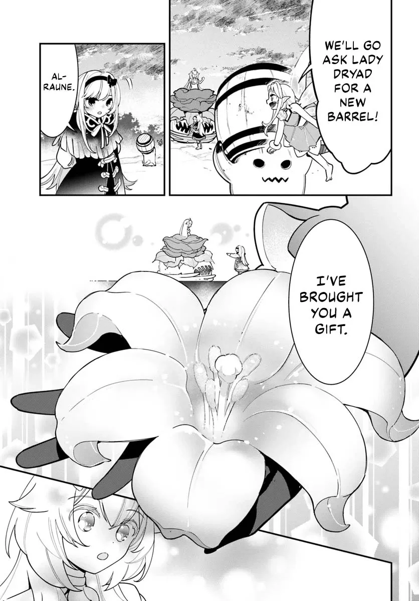 Shokubutsu Monster Musume Nikki ~Seijo datta Watashi ga Uragirareta Hate ni Aruraune ni Tensei Shite Shimatta node, kore kara wa Kougousei wo Shinagara Shizuka ni Shokubutsu Life wo Sugoshimasu~ Chapter 27 page 25