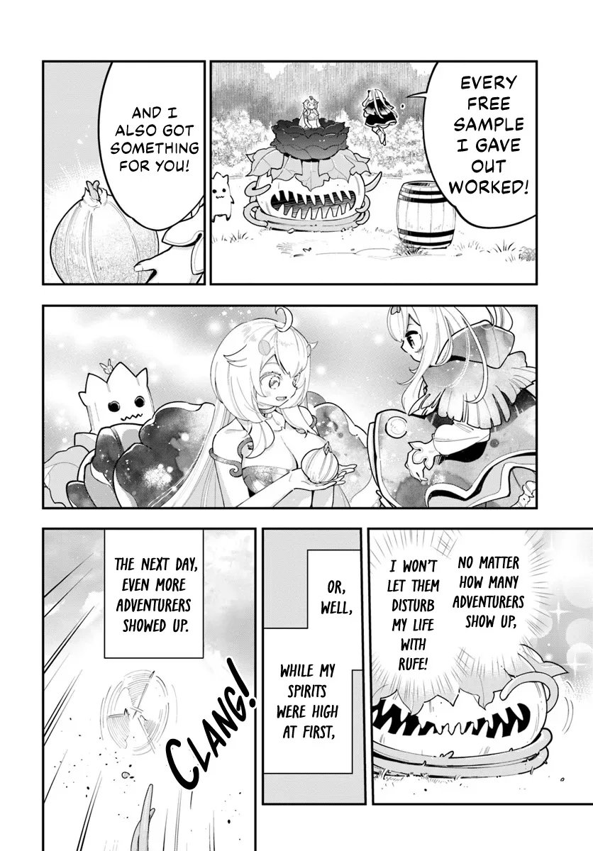 Shokubutsu Monster Musume Nikki ~Seijo datta Watashi ga Uragirareta Hate ni Aruraune ni Tensei Shite Shimatta node, kore kara wa Kougousei wo Shinagara Shizuka ni Shokubutsu Life wo Sugoshimasu~ Chapter 28 page 19