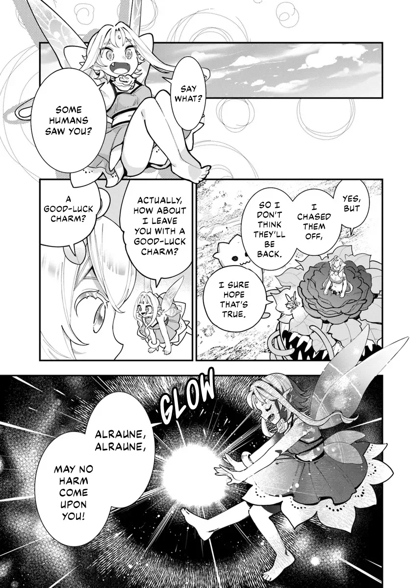 Shokubutsu Monster Musume Nikki ~Seijo datta Watashi ga Uragirareta Hate ni Aruraune ni Tensei Shite Shimatta node, kore kara wa Kougousei wo Shinagara Shizuka ni Shokubutsu Life wo Sugoshimasu~ Chapter 28 page 10