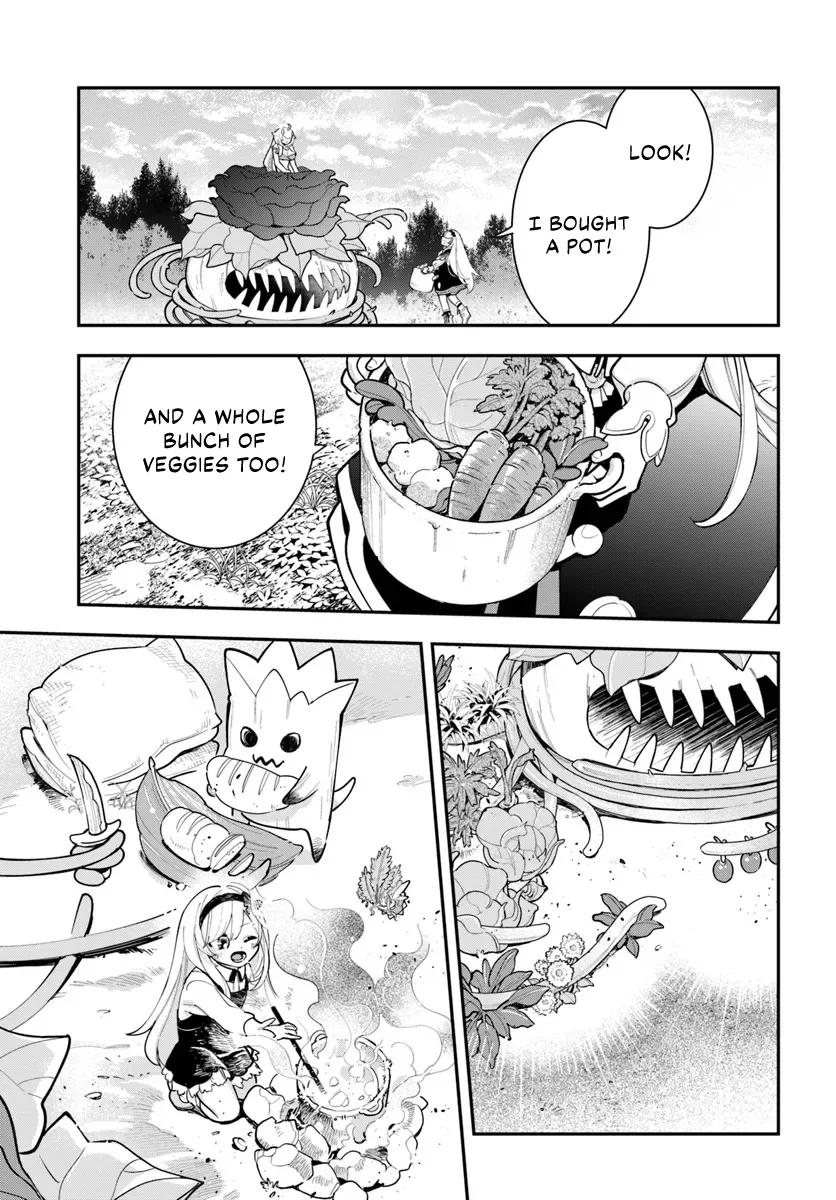 Shokubutsu Monster Musume Nikki ~Seijo datta Watashi ga Uragirareta Hate ni Aruraune ni Tensei Shite Shimatta node, kore kara wa Kougousei wo Shinagara Shizuka ni Shokubutsu Life wo Sugoshimasu~ Chapter 28 page 24