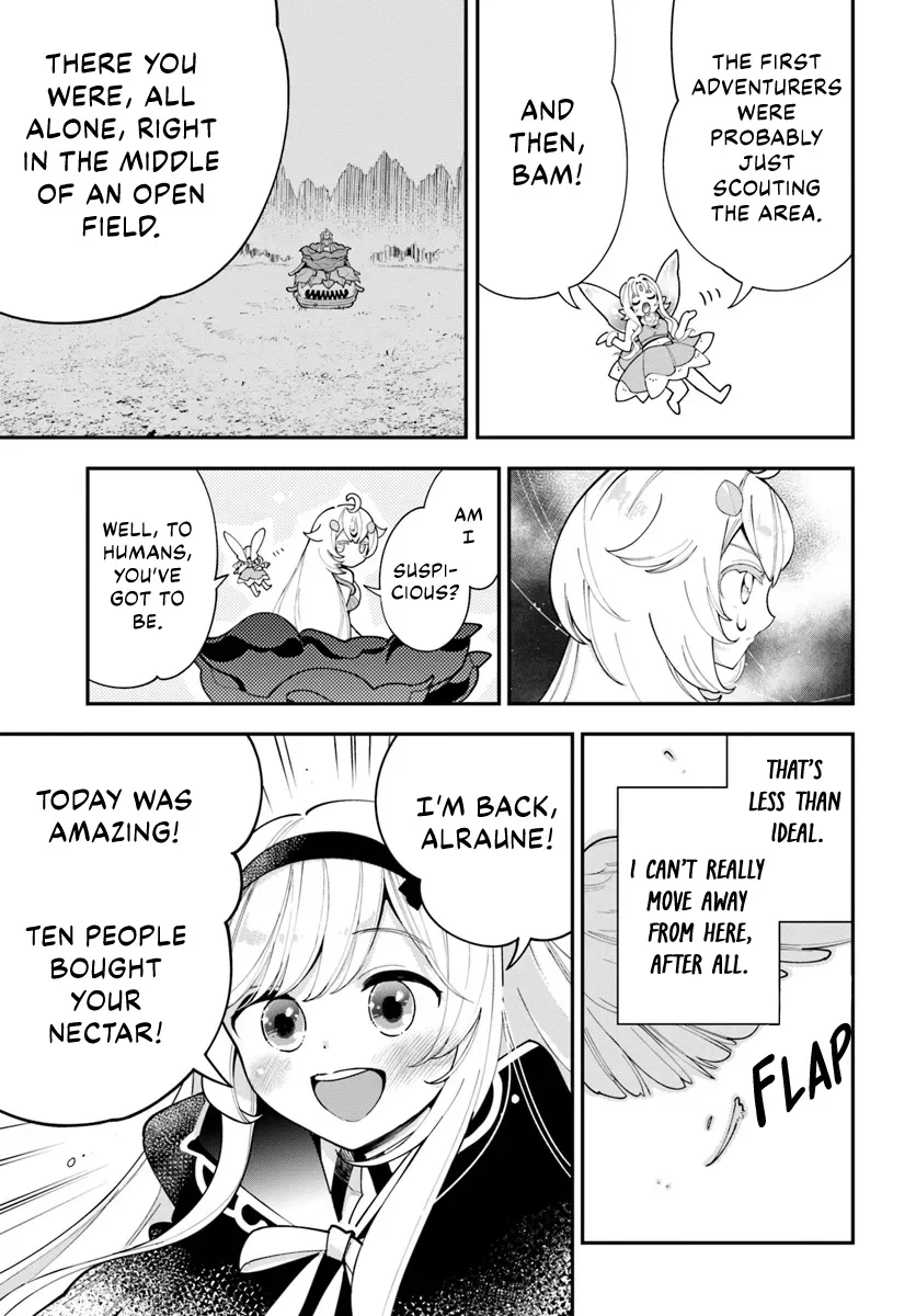Shokubutsu Monster Musume Nikki ~Seijo datta Watashi ga Uragirareta Hate ni Aruraune ni Tensei Shite Shimatta node, kore kara wa Kougousei wo Shinagara Shizuka ni Shokubutsu Life wo Sugoshimasu~ Chapter 28 page 18
