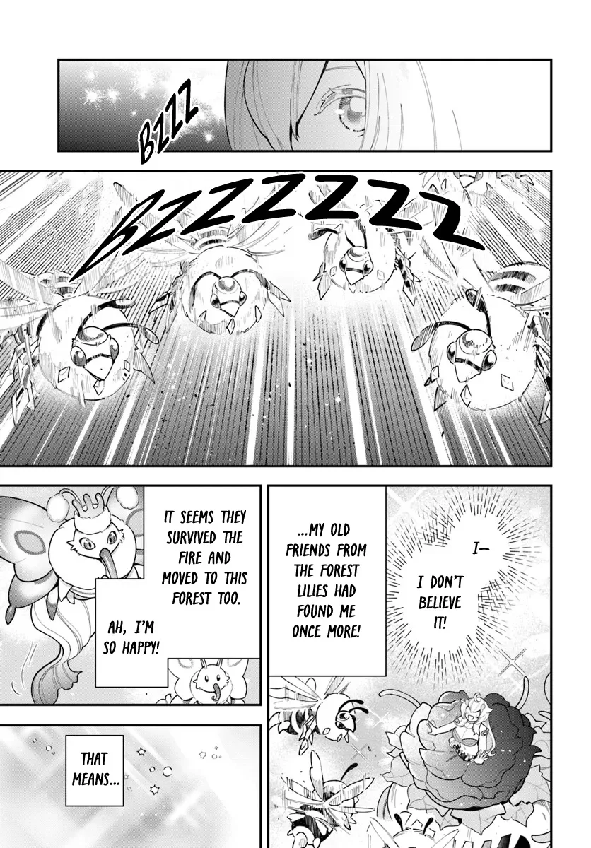 Shokubutsu Monster Musume Nikki ~Seijo datta Watashi ga Uragirareta Hate ni Aruraune ni Tensei Shite Shimatta node, kore kara wa Kougousei wo Shinagara Shizuka ni Shokubutsu Life wo Sugoshimasu~ Chapter 28 page 22