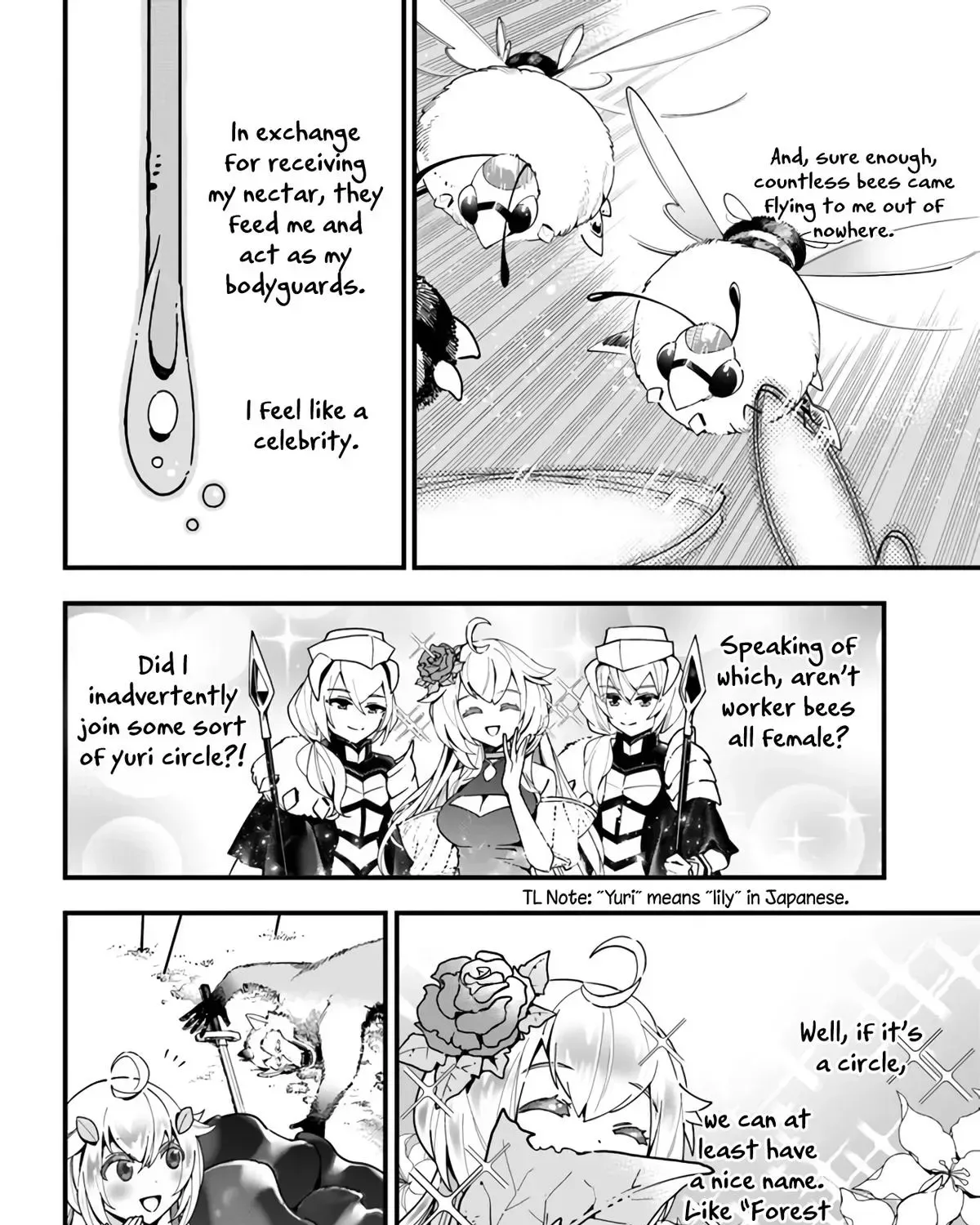 Shokubutsu Monster Musume Nikki ~Seijo datta Watashi ga Uragirareta Hate ni Aruraune ni Tensei Shite Shimatta node, kore kara wa Kougousei wo Shinagara Shizuka ni Shokubutsu Life wo Sugoshimasu~ Chapter 3 page 13