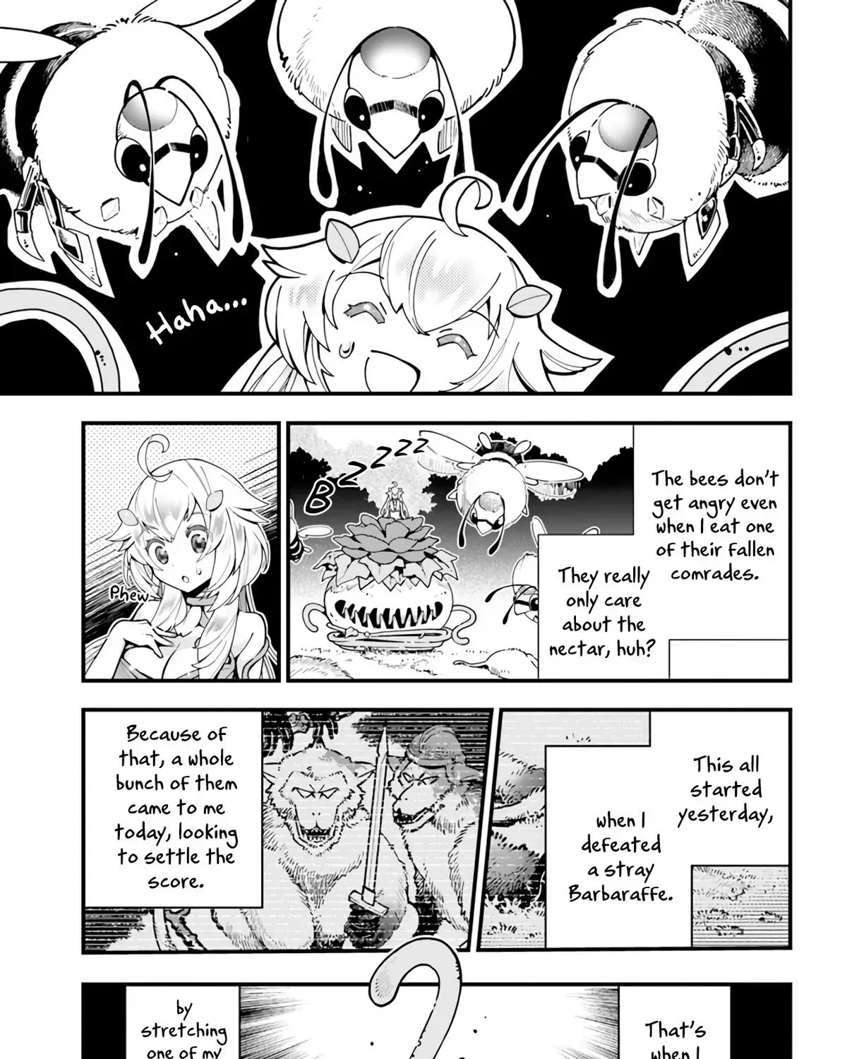 Shokubutsu Monster Musume Nikki ~Seijo datta Watashi ga Uragirareta Hate ni Aruraune ni Tensei Shite Shimatta node, kore kara wa Kougousei wo Shinagara Shizuka ni Shokubutsu Life wo Sugoshimasu~ Chapter 3 page 11