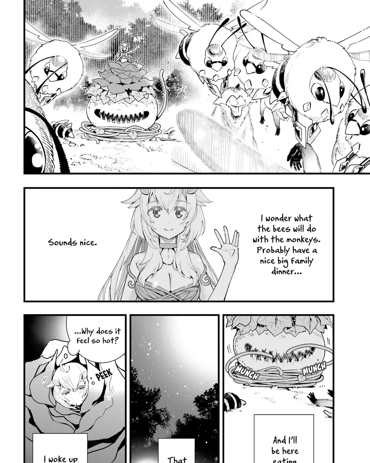 Shokubutsu Monster Musume Nikki ~Seijo datta Watashi ga Uragirareta Hate ni Aruraune ni Tensei Shite Shimatta node, kore kara wa Kougousei wo Shinagara Shizuka ni Shokubutsu Life wo Sugoshimasu~ Chapter 3 page 21