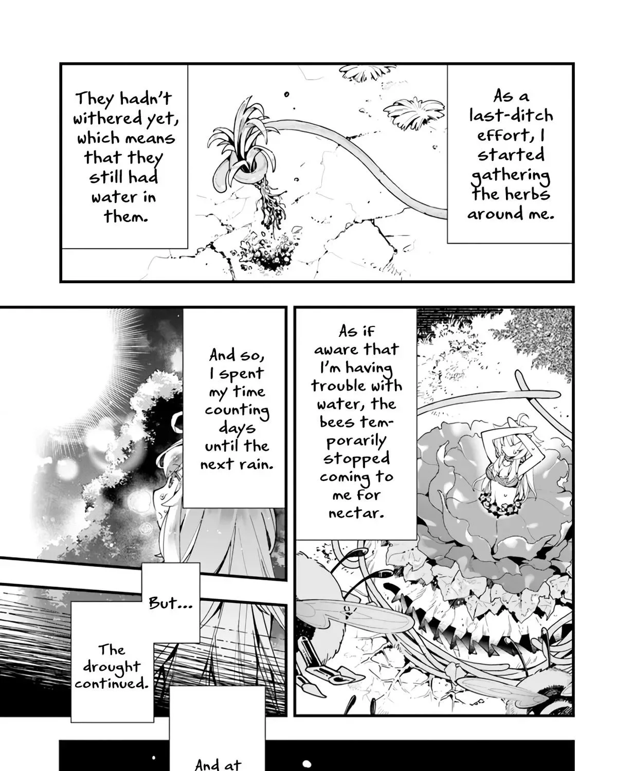 Shokubutsu Monster Musume Nikki ~Seijo datta Watashi ga Uragirareta Hate ni Aruraune ni Tensei Shite Shimatta node, kore kara wa Kougousei wo Shinagara Shizuka ni Shokubutsu Life wo Sugoshimasu~ Chapter 3 page 27