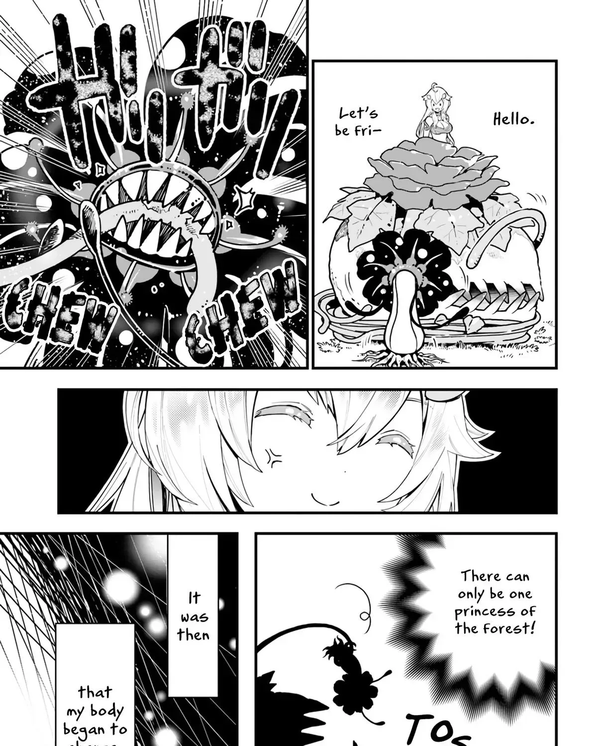 Shokubutsu Monster Musume Nikki ~Seijo datta Watashi ga Uragirareta Hate ni Aruraune ni Tensei Shite Shimatta node, kore kara wa Kougousei wo Shinagara Shizuka ni Shokubutsu Life wo Sugoshimasu~ Chapter 3 page 47