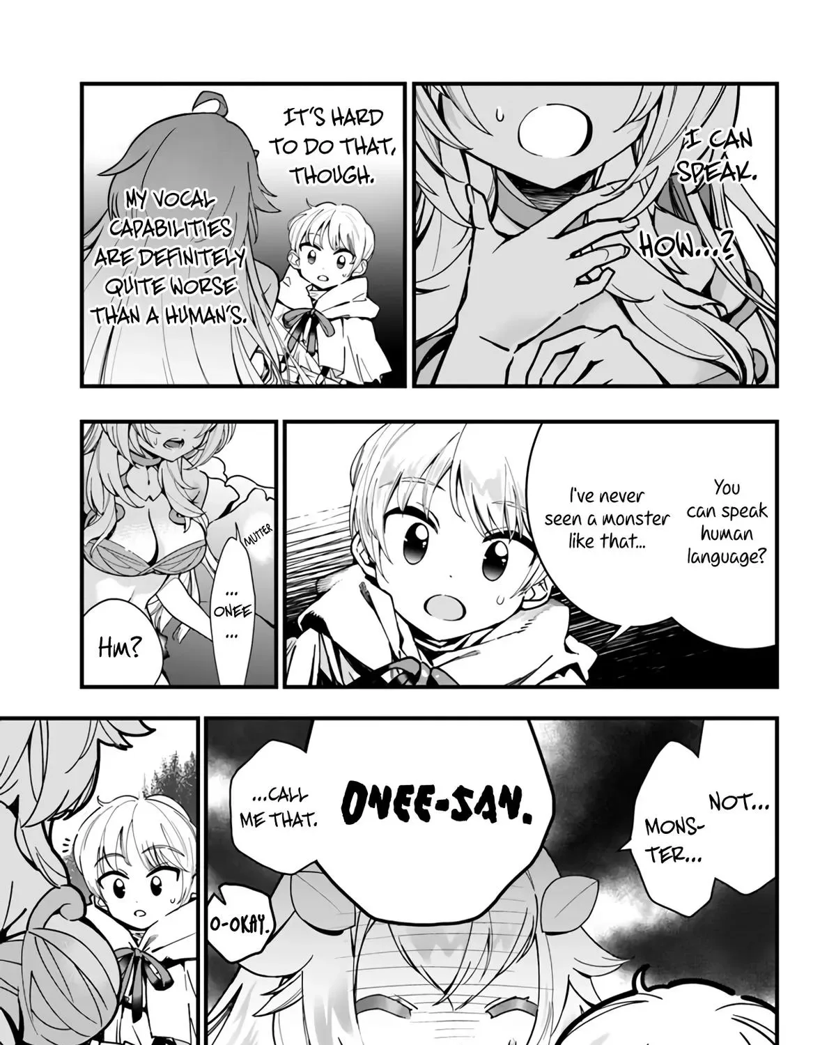 Shokubutsu Monster Musume Nikki ~Seijo datta Watashi ga Uragirareta Hate ni Aruraune ni Tensei Shite Shimatta node, kore kara wa Kougousei wo Shinagara Shizuka ni Shokubutsu Life wo Sugoshimasu~ Chapter 4 page 19