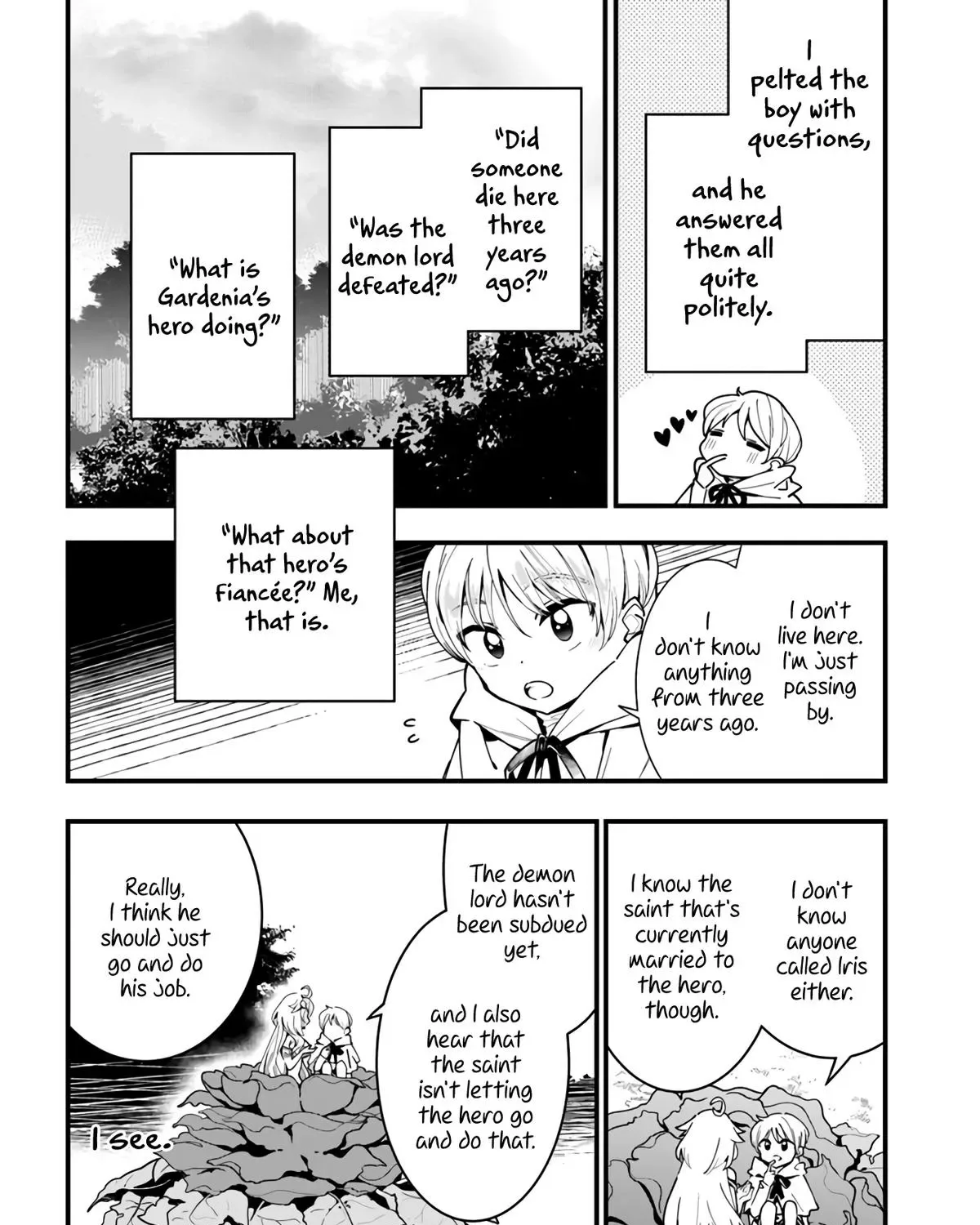 Shokubutsu Monster Musume Nikki ~Seijo datta Watashi ga Uragirareta Hate ni Aruraune ni Tensei Shite Shimatta node, kore kara wa Kougousei wo Shinagara Shizuka ni Shokubutsu Life wo Sugoshimasu~ Chapter 4 page 29