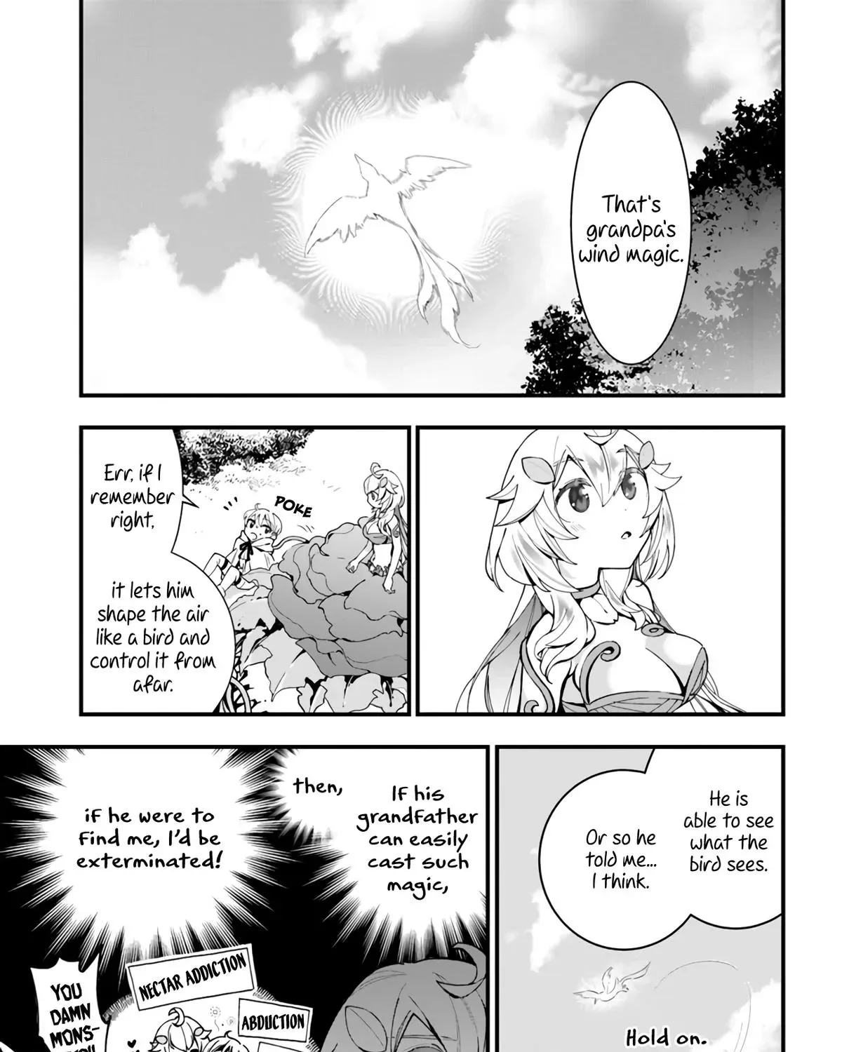 Shokubutsu Monster Musume Nikki ~Seijo datta Watashi ga Uragirareta Hate ni Aruraune ni Tensei Shite Shimatta node, kore kara wa Kougousei wo Shinagara Shizuka ni Shokubutsu Life wo Sugoshimasu~ Chapter 4 page 51