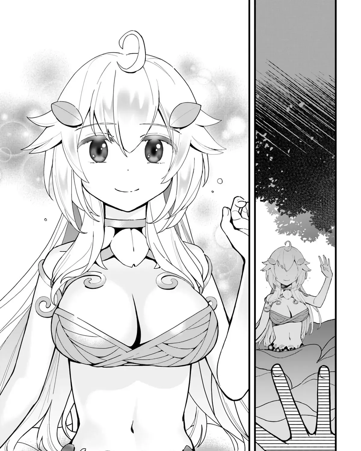 Shokubutsu Monster Musume Nikki ~Seijo datta Watashi ga Uragirareta Hate ni Aruraune ni Tensei Shite Shimatta node, kore kara wa Kougousei wo Shinagara Shizuka ni Shokubutsu Life wo Sugoshimasu~ Chapter 4 page 59