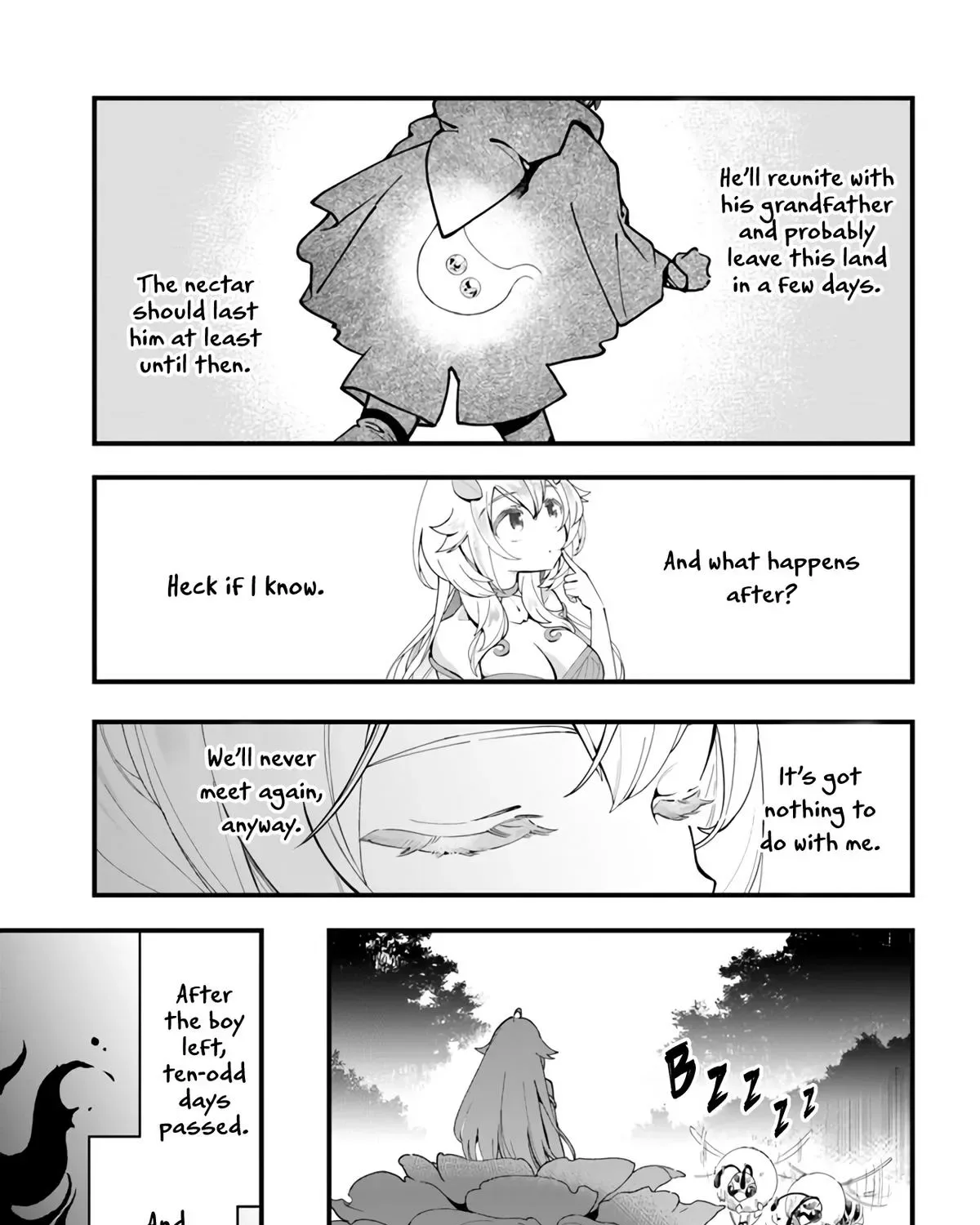 Shokubutsu Monster Musume Nikki ~Seijo datta Watashi ga Uragirareta Hate ni Aruraune ni Tensei Shite Shimatta node, kore kara wa Kougousei wo Shinagara Shizuka ni Shokubutsu Life wo Sugoshimasu~ Chapter 4 page 63